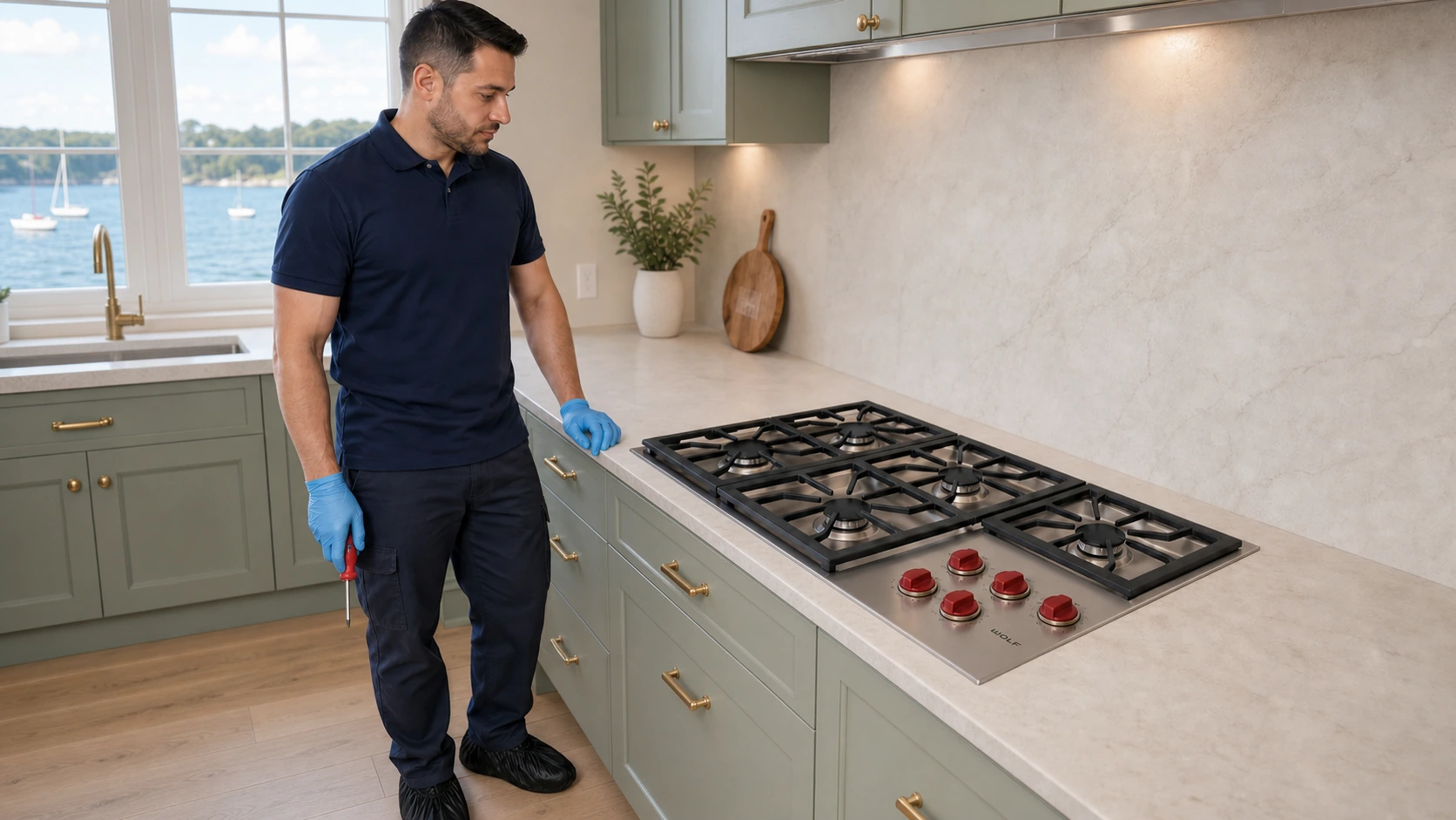 Luxury appliance service in Larchmont