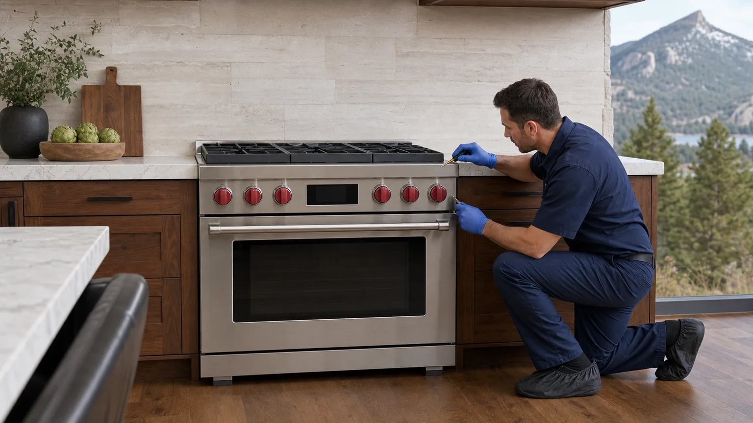 Luxury appliance service in Larchmont