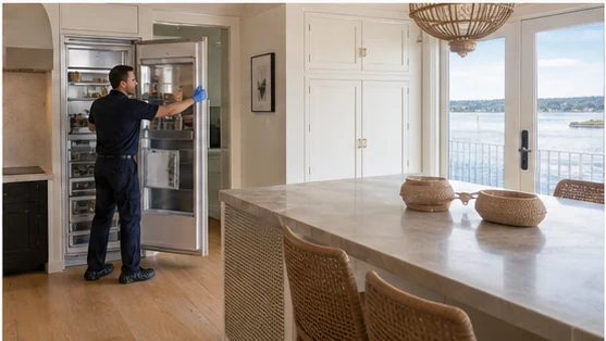 Luxury appliance service in Larchmont